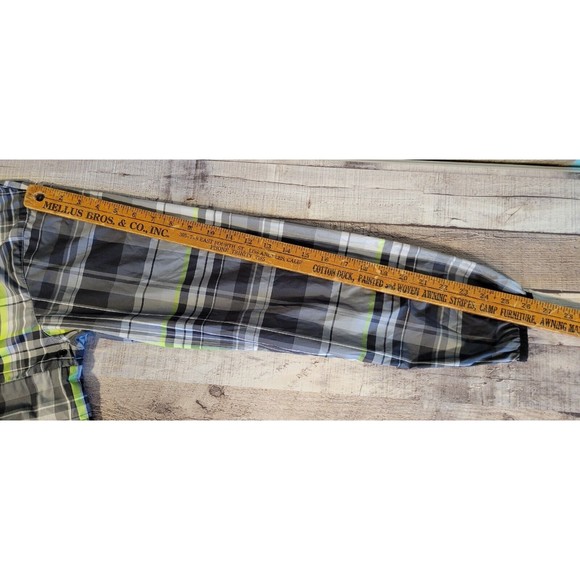 Vintage Nike Sportswear Hooded Windbreaker Pullover Plaid Size M - Picture 9 of 14